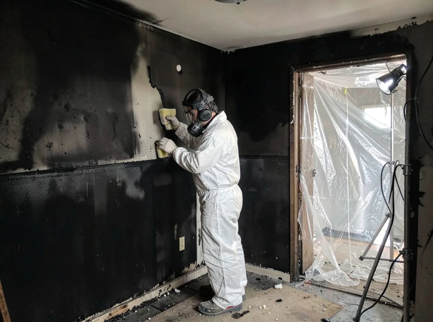 Fire Damage Restoration company in Ashley, MI